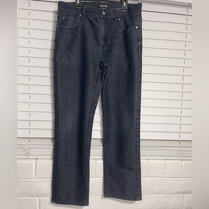 Michael Michael Kors jeans mens size 34X30 straight leg mid rise dark blue denim